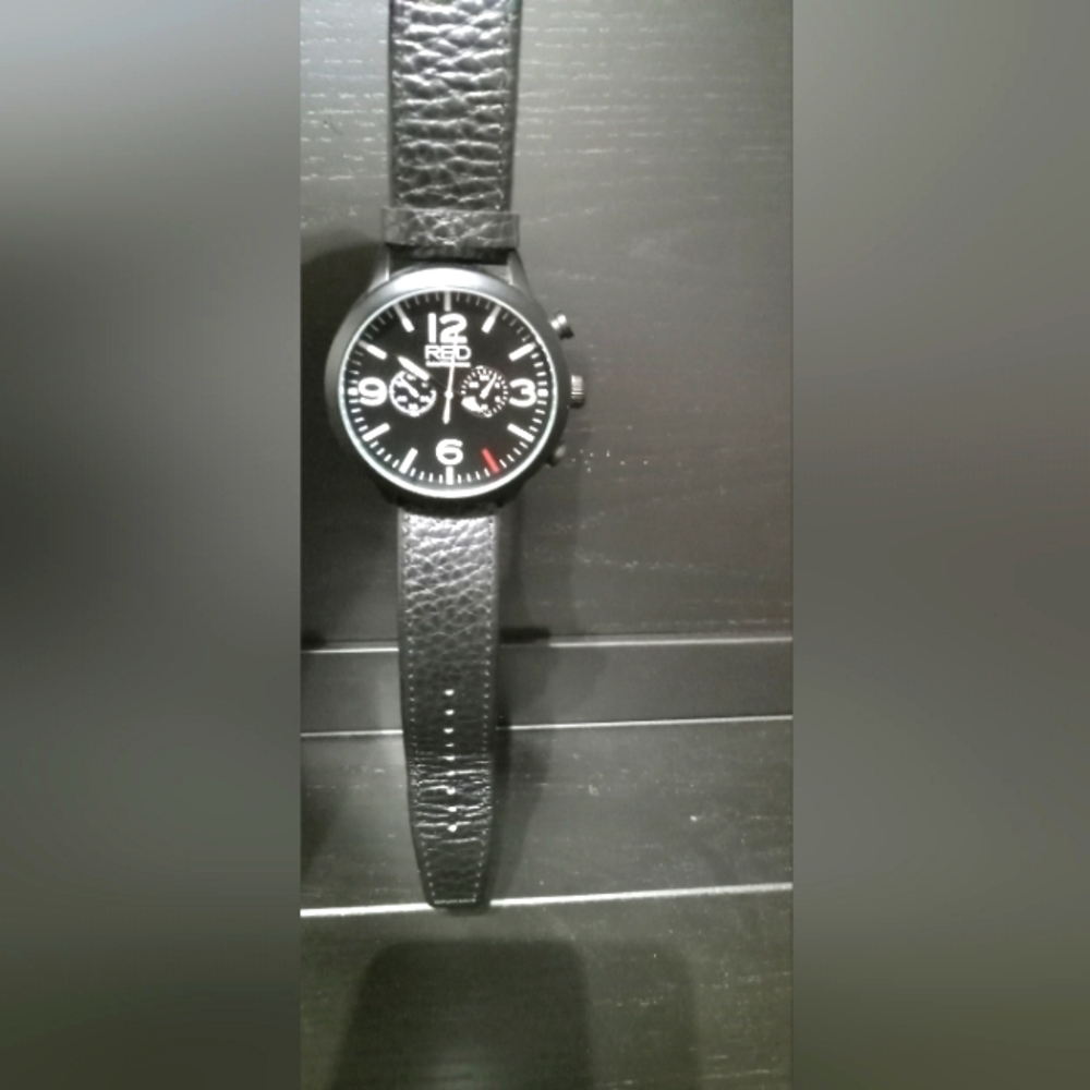 Saks Fifth Avenue 'Red' Mens Watch